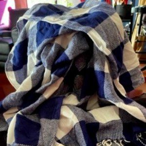 NWT, NEW DIRECTION CHECKERED SCARF